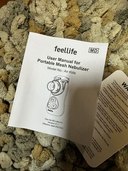 Небулайзер FEELLIFE Air Kids для дорослих і дітей