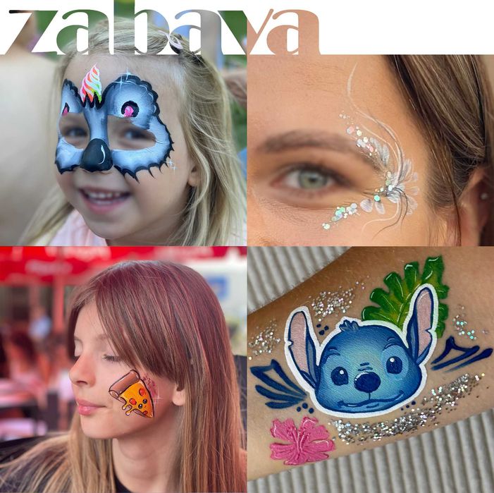 Face Painting I Malowanie buziek twarzy I GlitterBar  Warszawa okolice