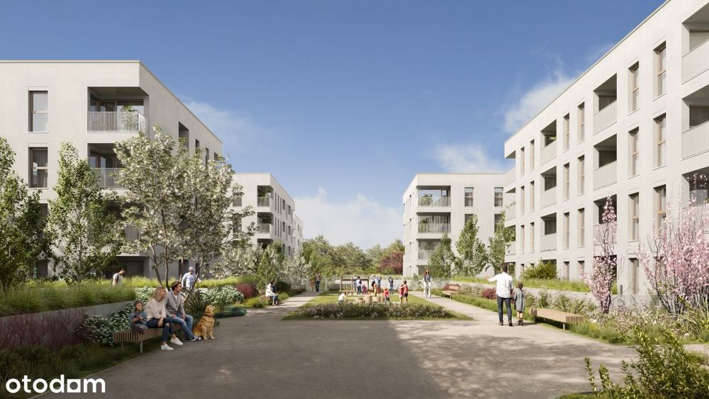 2-pokojowe mieszkanie 37m2 + loggia Bez Prowizji