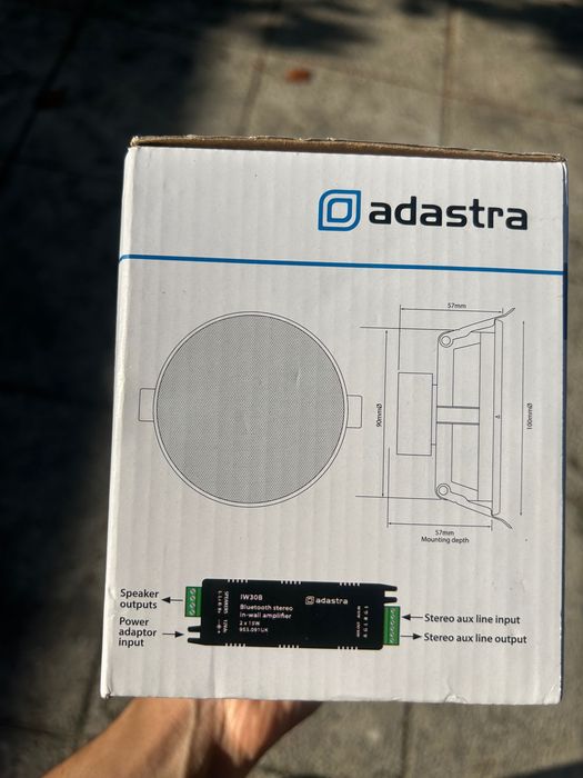 Amplificadores/ colunas de som para teto com altifalante | Novo