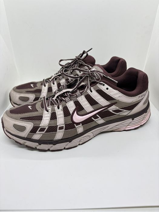 Buty Sneakersy Nike P-6000 Rozmiar 46 Męskie Bordowe