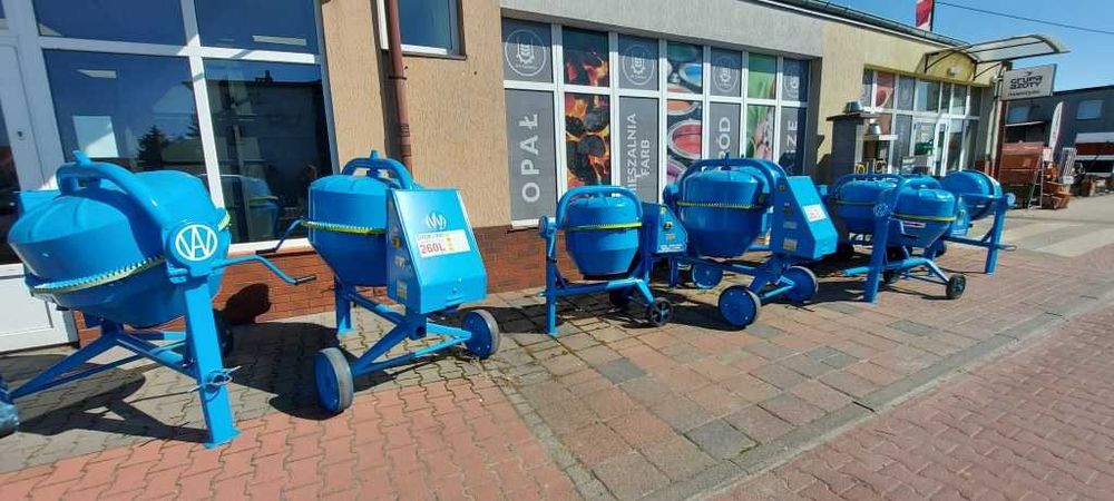 Betoniarka AGRO-WIKT BWJ 130 betoniarki