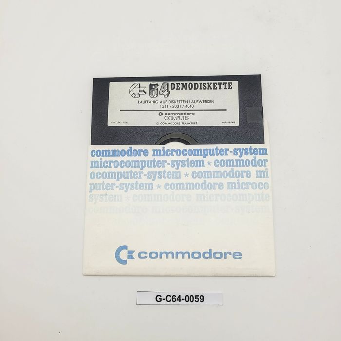Demodiskette C=64 Commodore 64 (C64)