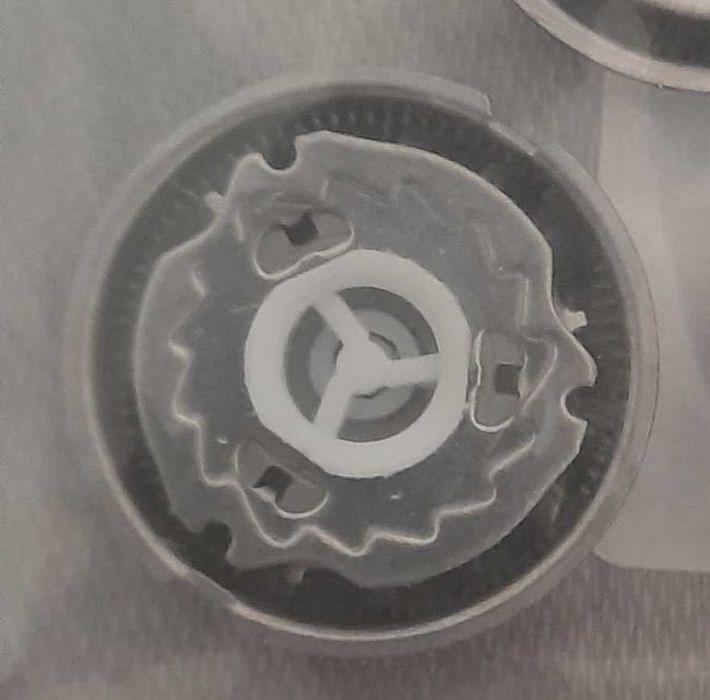 Conjunto de 3 cabeças para maquina barbear Phillishave