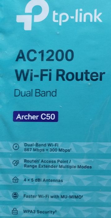 WI FI роутерTP LINK archer c 50