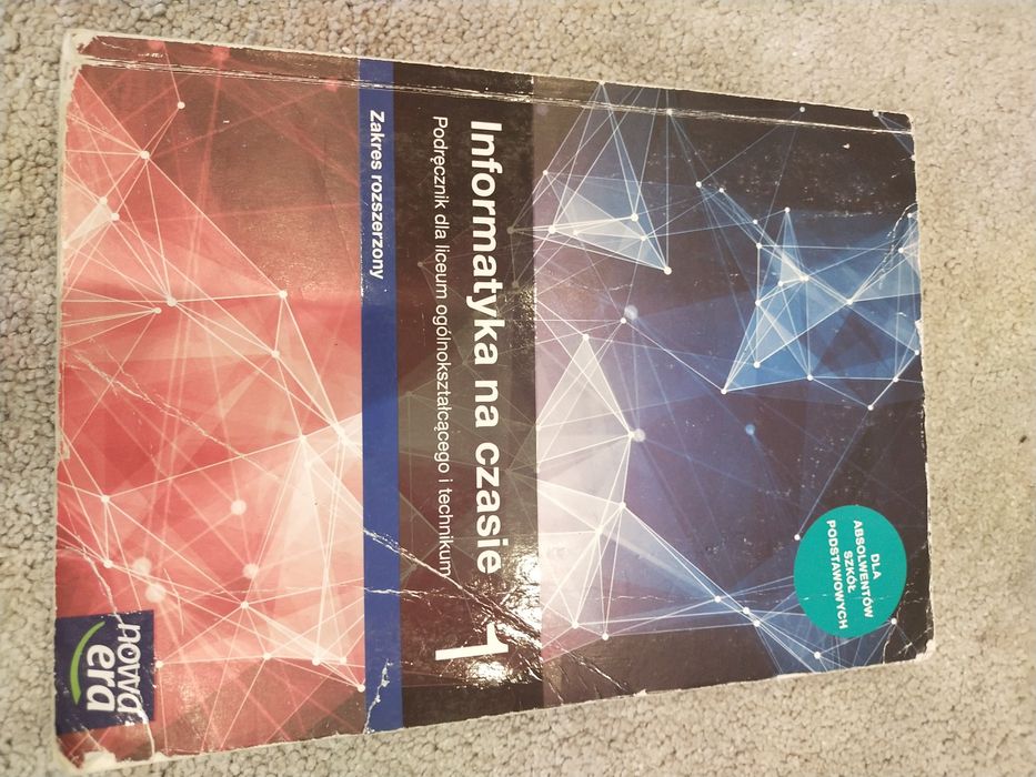 Podręcznik do Informatyki klasa 1 rozszerzenie