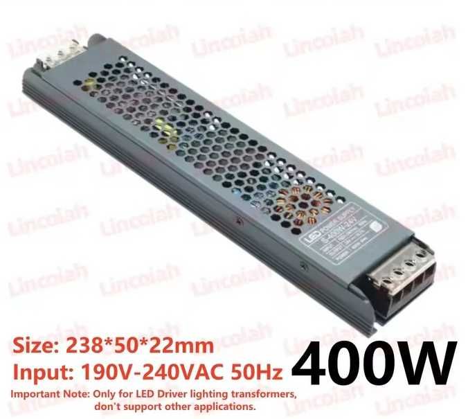 24V 400W  LED блок живлення