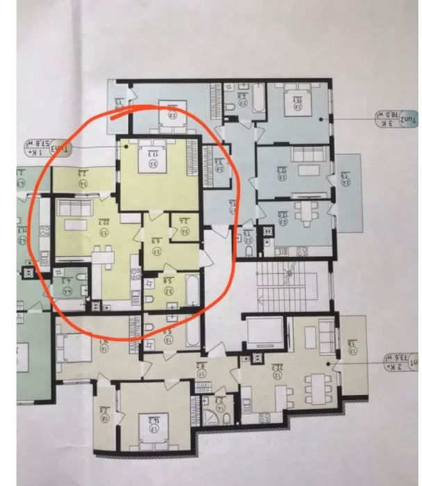 2-комнатная квартира по адресу Старознесенська ул. (площадь 58 м²) - Atlanta.ua - фото 2