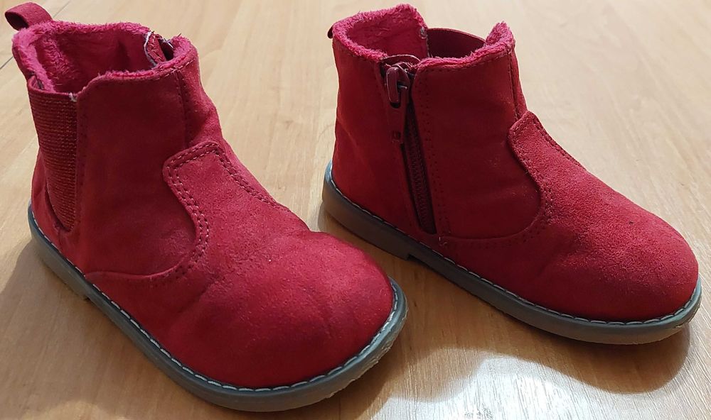 Botki zamszowe H&M r. 25