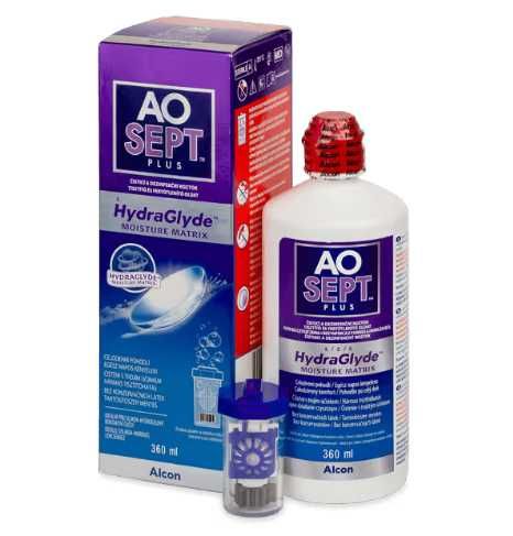 Розчин AO SEPT PLUS HydraGlyde для контактних лінз