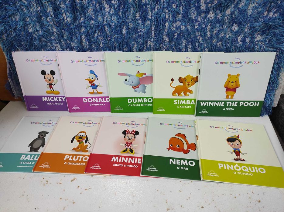 Disney - "Os meus primeiros amigos" (livros & bonecos - coleção)