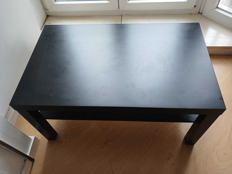 Mesa de centro preta ikea