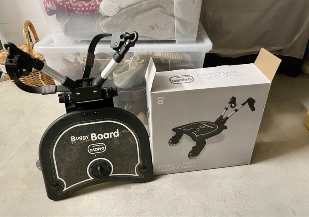 Skate/ Plataforma universal para para carrinho buggy board assalvo