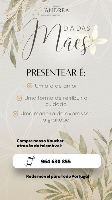 Espaço Andrea criado a pensar no teu Bem Estar!