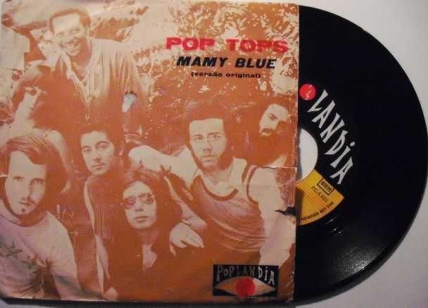 Pop Tops - Mamy Blue - 45 RPM -