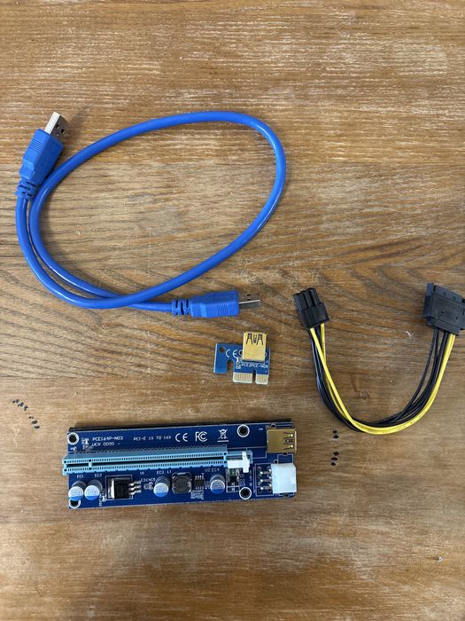 Адаптер PCI-E 1X to 16X