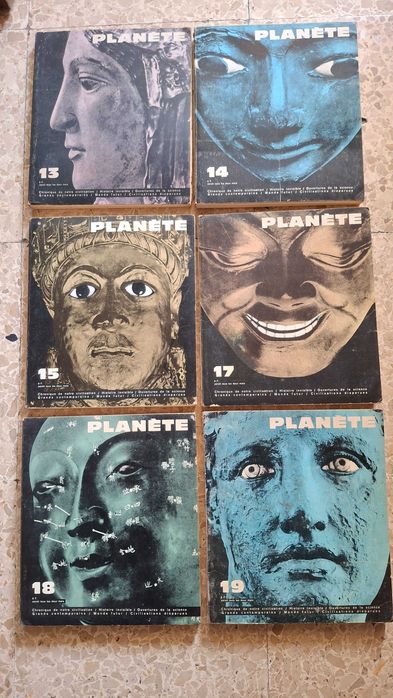 Antiguidade 6 Revistas PLANÉTE em Francês