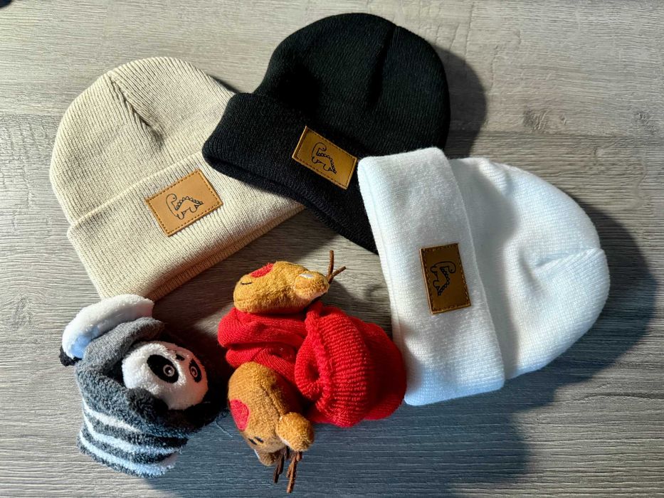 Chłopięce czapeczki jesienne Shein, gratis !