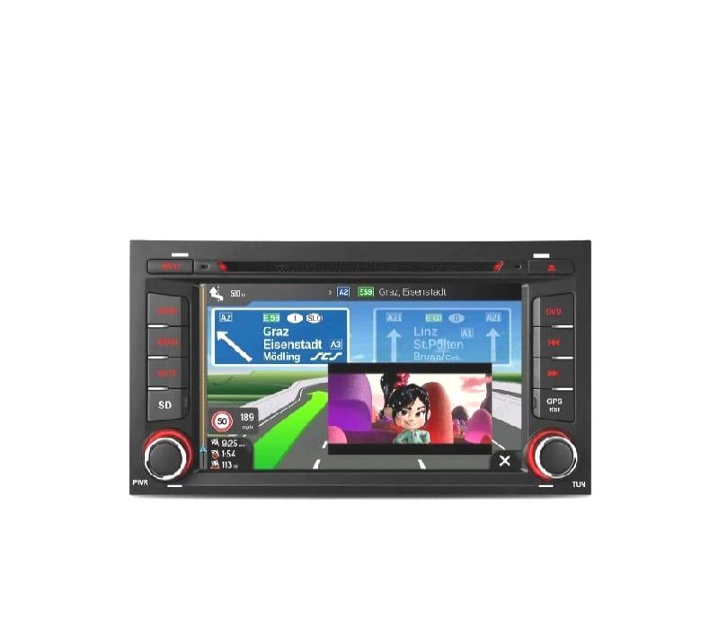 AUTO RÁDIO GPS ANDROID 13 PARA SEAT LEON MK3 2013-2018