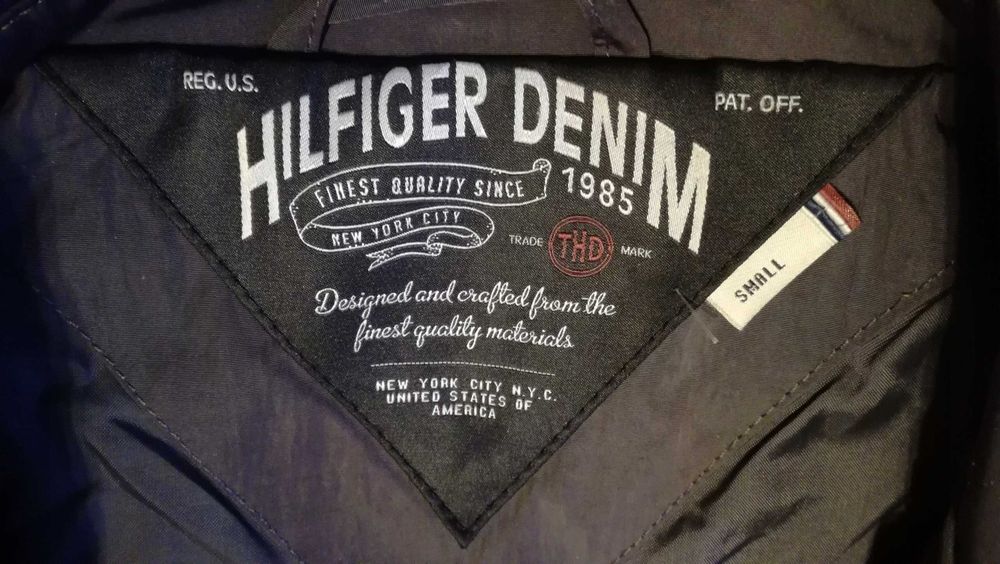 Damska kurtka przejściowa TOMMY HILFIGER r.S stan idealny
