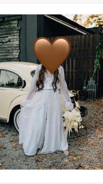 Sukienka ślubna boho