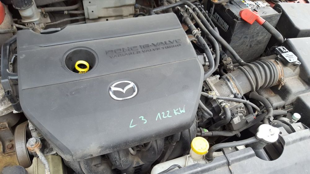 SILNIK MAZDA 3 5 6 2.3 BENZYNA L3 LIFT w AUCIE RA-