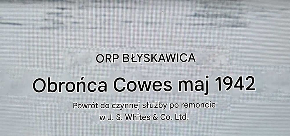 Unikalna grafika ORP BŁYSKAWICA