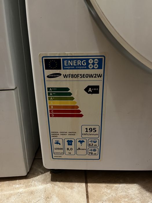 Zestaw pralka i suszarka Samsung, Elektrolux