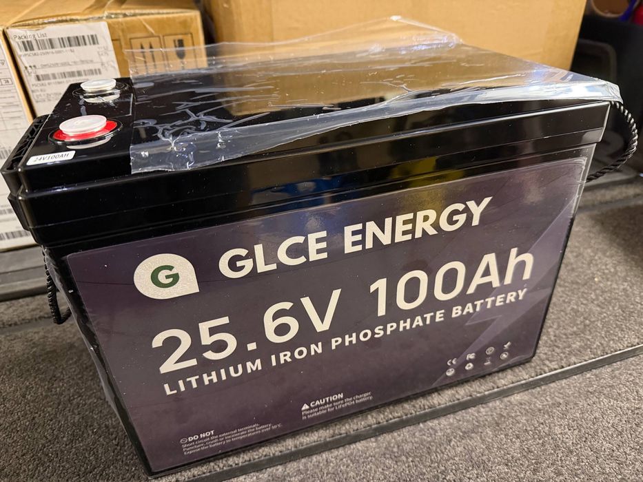 Lifepo4 акб 24в 100а акумулятор джерело безперебійного живлення