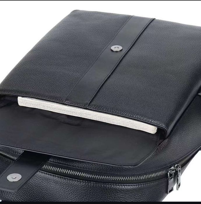 Шкіряний чоловічий рюкзак (висота 41,ширина 30см)