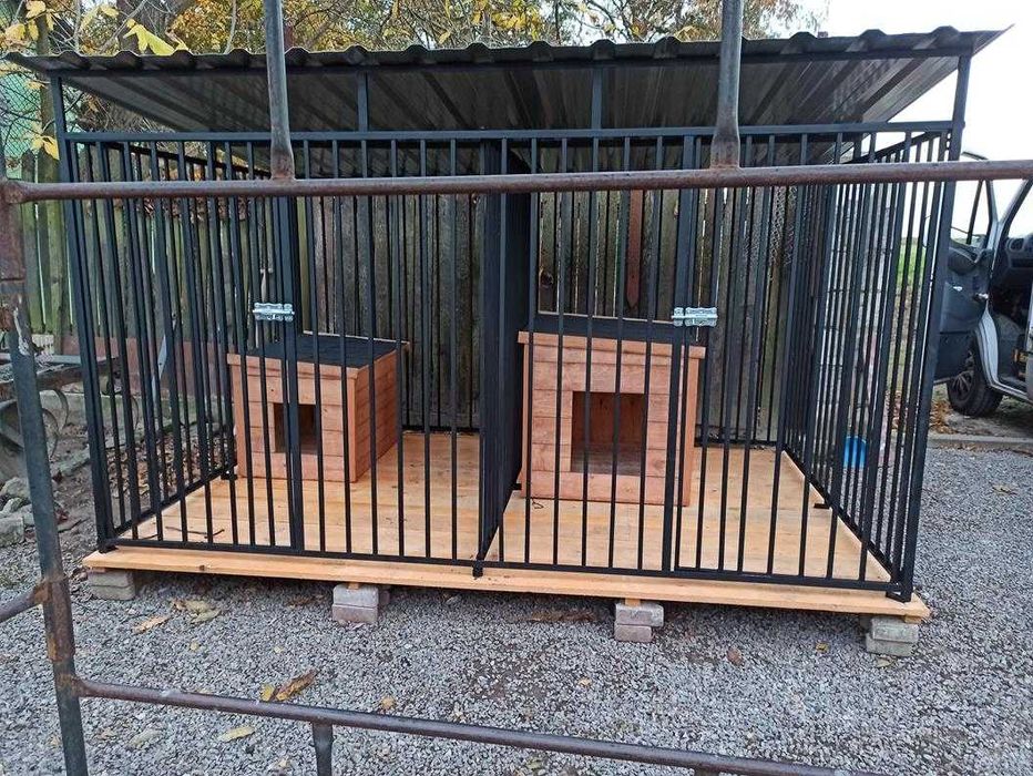 Klatki i kojce dla psów np.4x2m