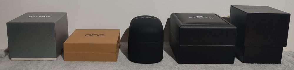 Caixas para relógios