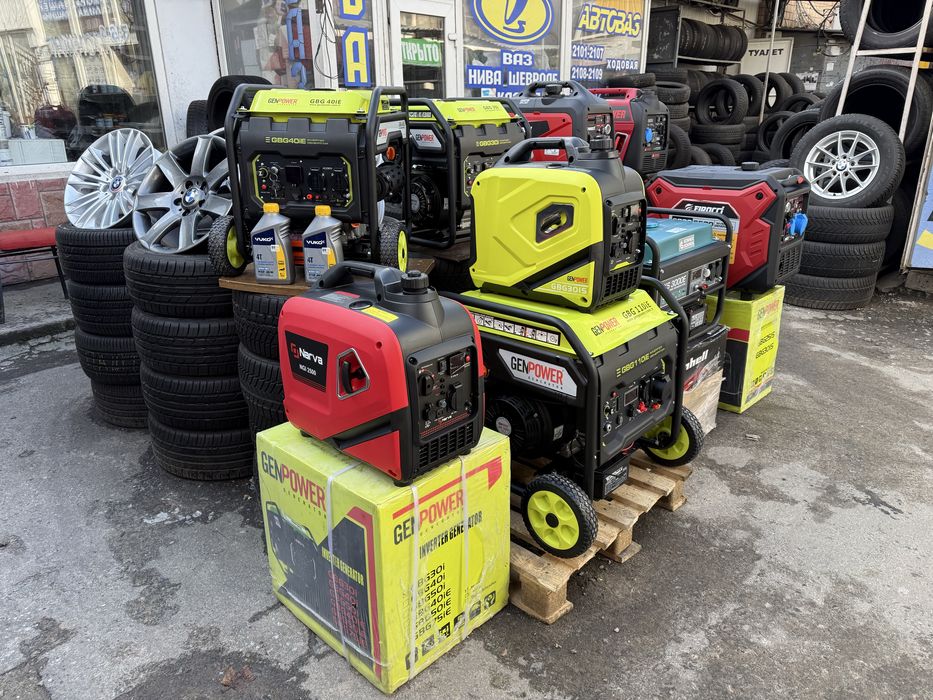 Генератор Инверторный 1.6,2,2.4,3,4,5,6,7,8 KW