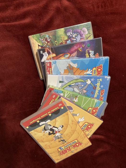Coleção DVD Tom e Jerry originais