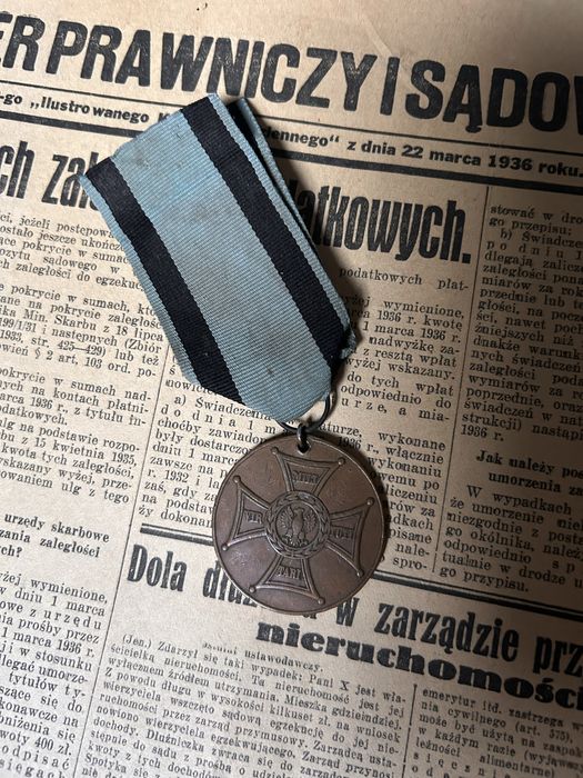 Medal zasłużonym na polu chwały
