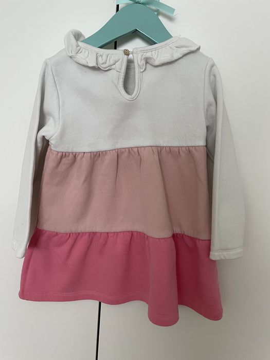 Vestido zippy amoroso, cardado. Tamanho 18-24 meses. Novo