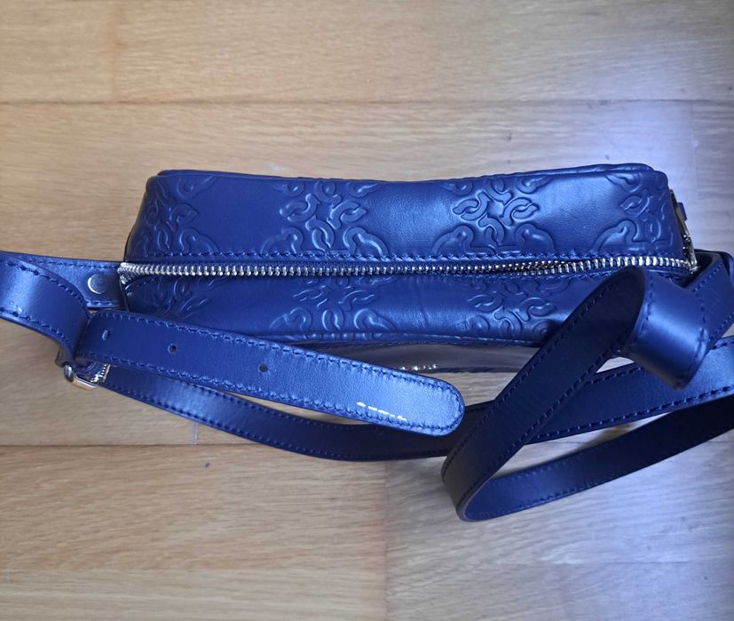 Mala de tiracolo média Mossaic em Pele - Marca Tous - Nova!