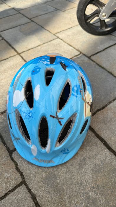 Kask dziecięcy rowerowy Alpine