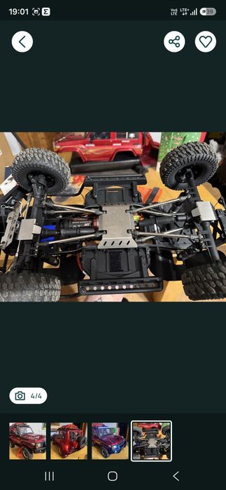 Toyota Rc 1:10 trial jak Nowa