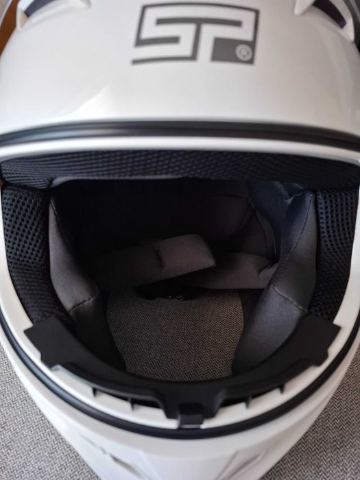 Capacete Sprint branco - novo!
