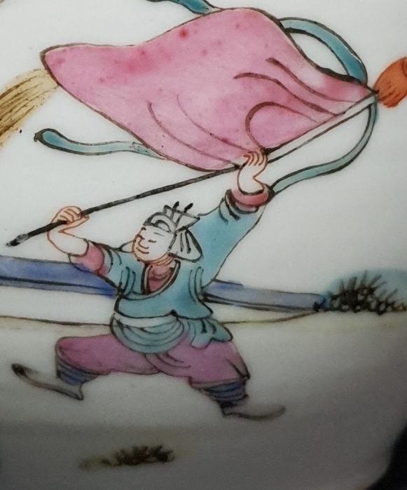 xícara de porcelana chinesa antiga