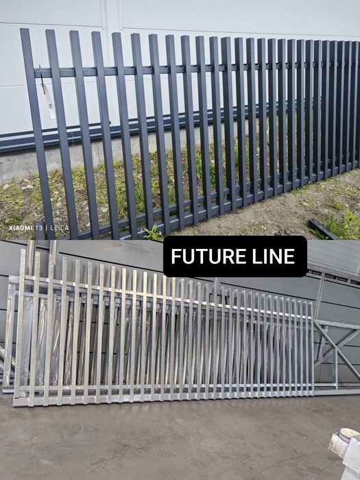 Brama przesuwna stelaż rama 4m COMPACT ocynk ogniowy+RAL, INNE MODELE