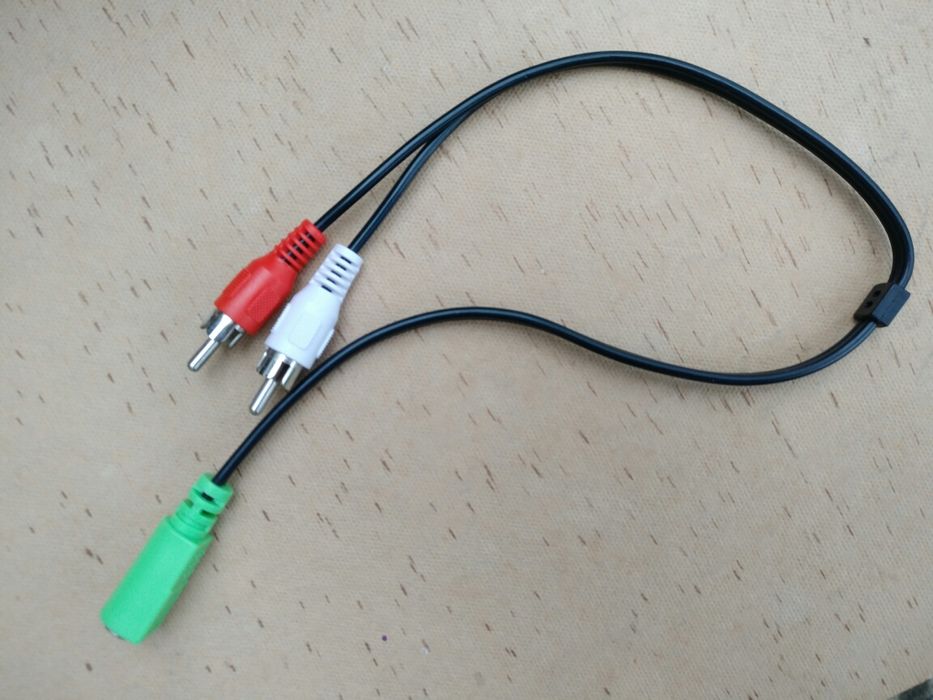 Переходник S-VIDEO Video-In / Video-out VIVO RCA mini-jack
