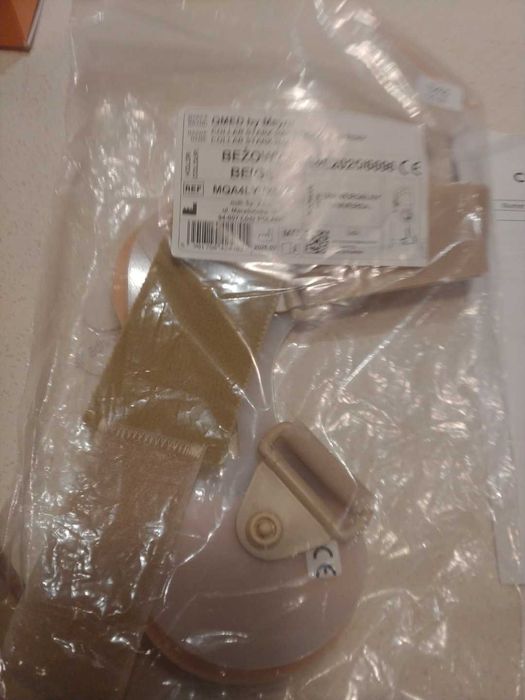 Orteza czaszkowa kołnierz ortopedyczny L + trzymacz piersiowy QMED