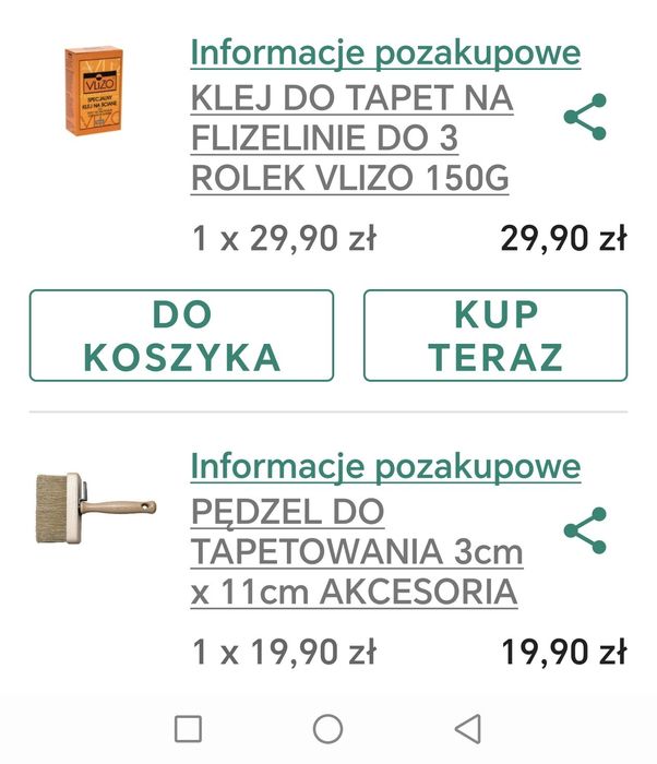Sprzedam zestaw do tapetowania