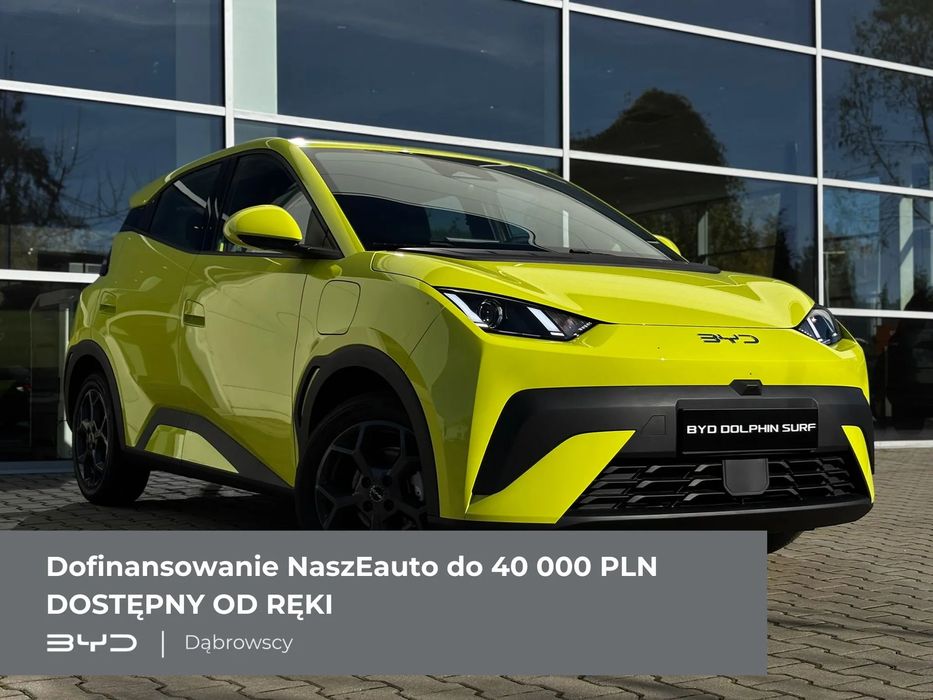 BYD Dolphin NOWY BYD Dophin Surf 2025 BOOST // Lime Green // 43,2 kWh // OD RĘKI