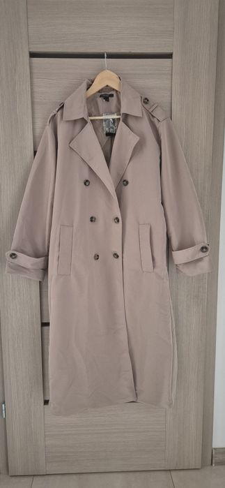 Beżowy, nowy płaszcz Esmara 40/42