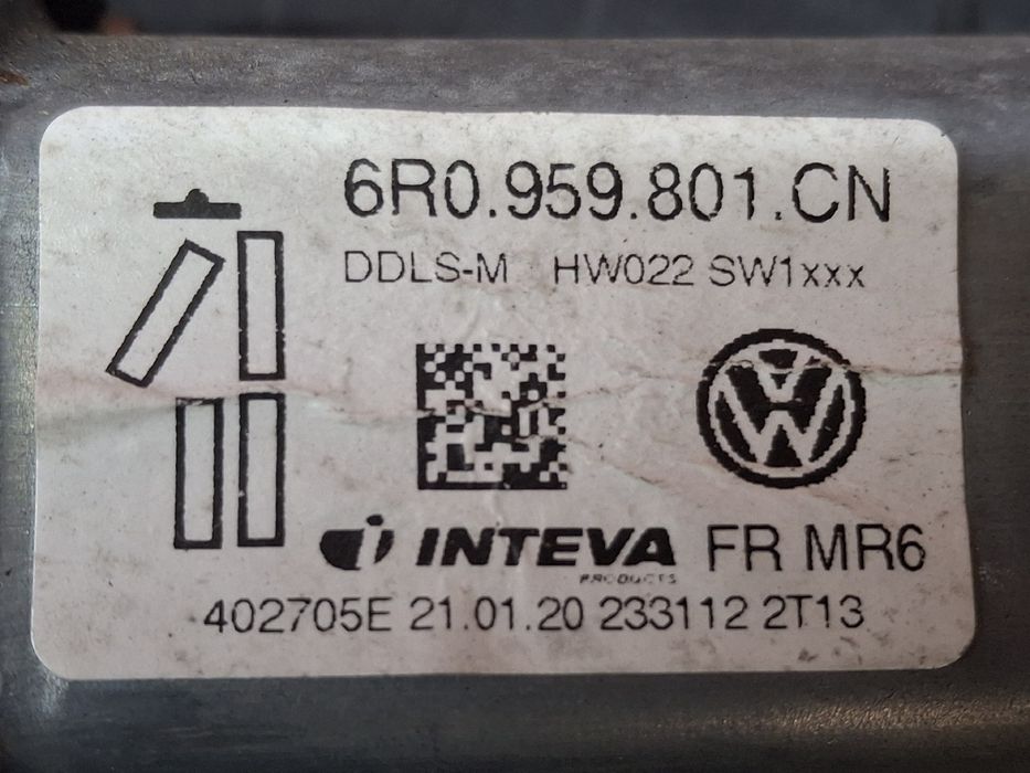 Elevador vidros frente esquerdo VOLKSWAGEN Amarok Chassis (S1B)
