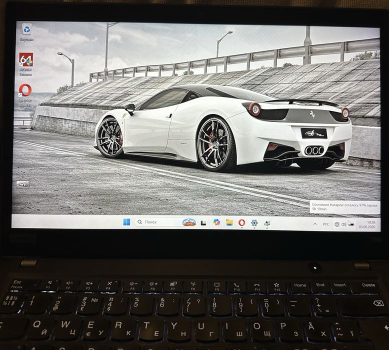 Ноутбук Lenovo Thinkpad 14 (Intel i7 10510U(4.8Ghz)/DDR4 16gb/SSD256Gb)