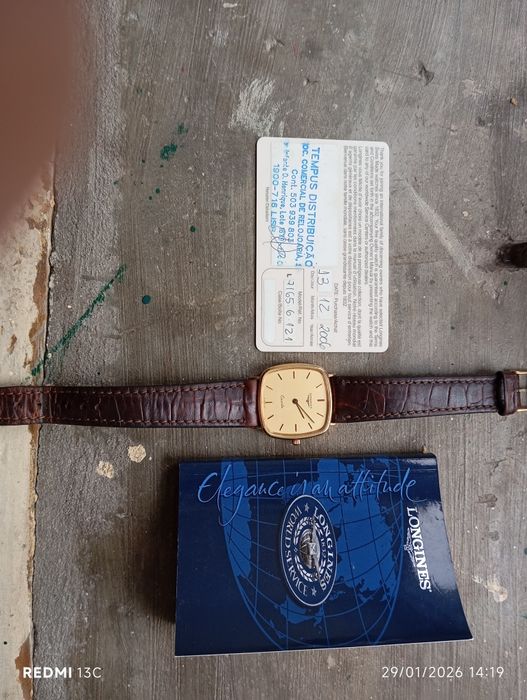Relógio Longines (ouro)